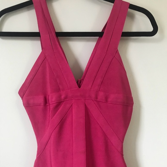 Pink Guess by Marciano Bandage Dress - Picture 2 of 4